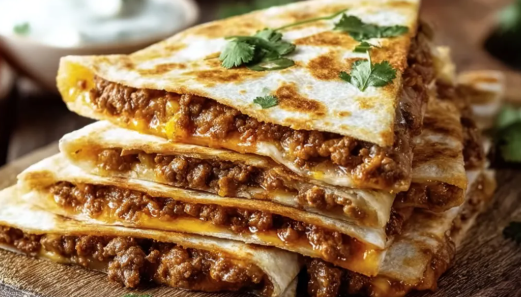 BEEF QUESADILLA